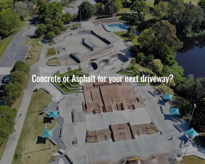 Concrete or Asphalt for your next driveway?