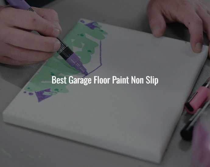 Best Garage Floor Paint Non Slip